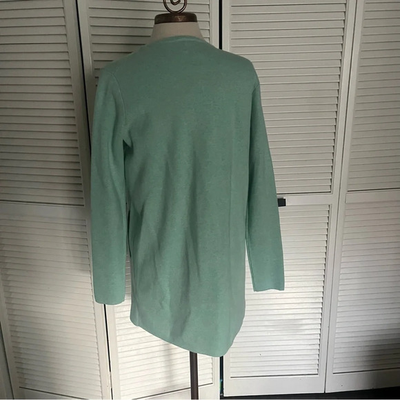 J Crew Factory sweater cardigan Open front blazer 
green open front XS new - Picture 3 of 9